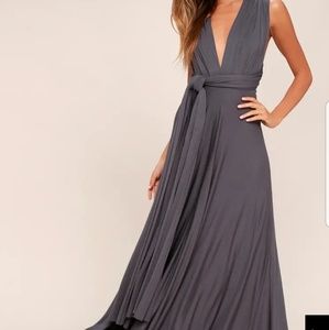 Lulu's Convertible "Tricks of the Trade" Dress